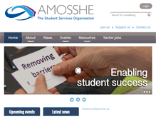 Tablet Screenshot of amosshe.org.uk